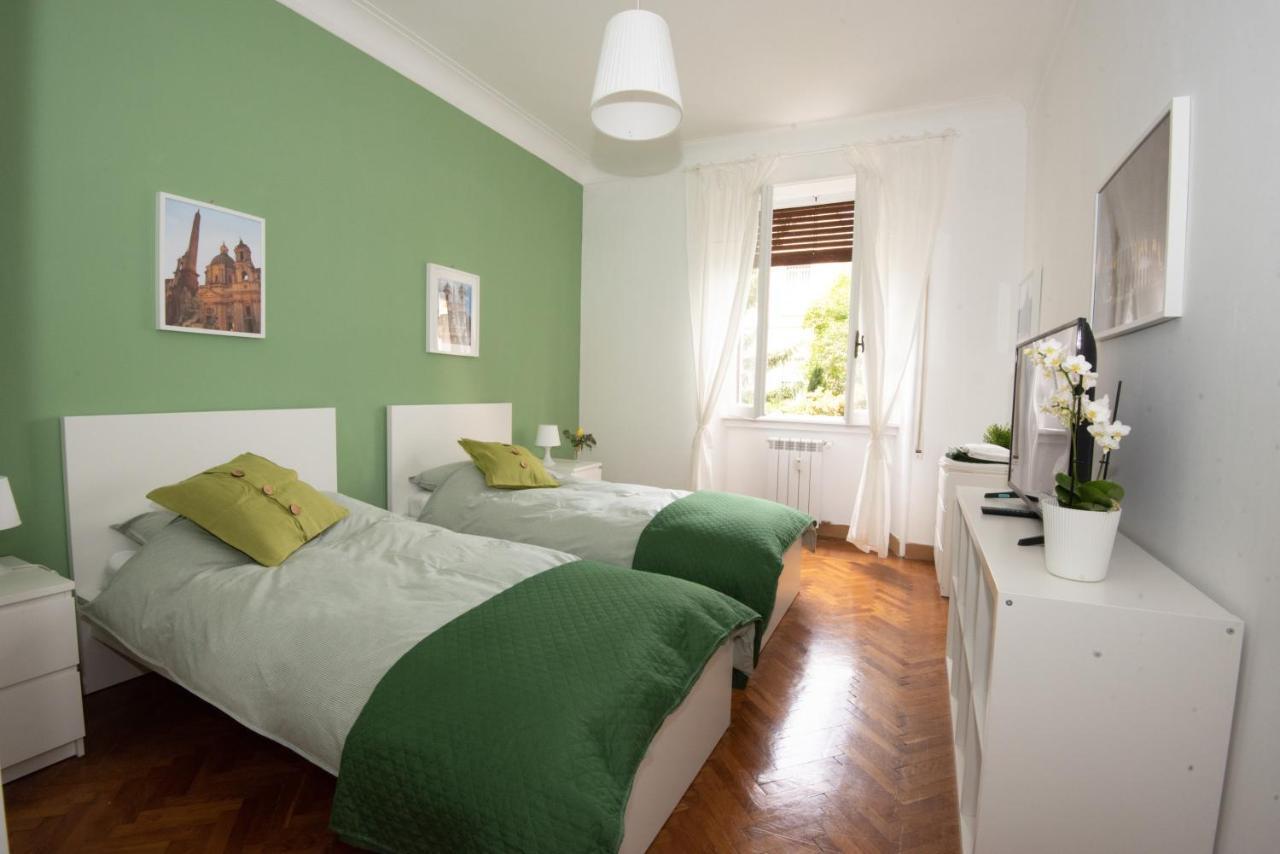 Appartamento Luminoso Con Vista Su Villa Ada 罗马 外观 照片
